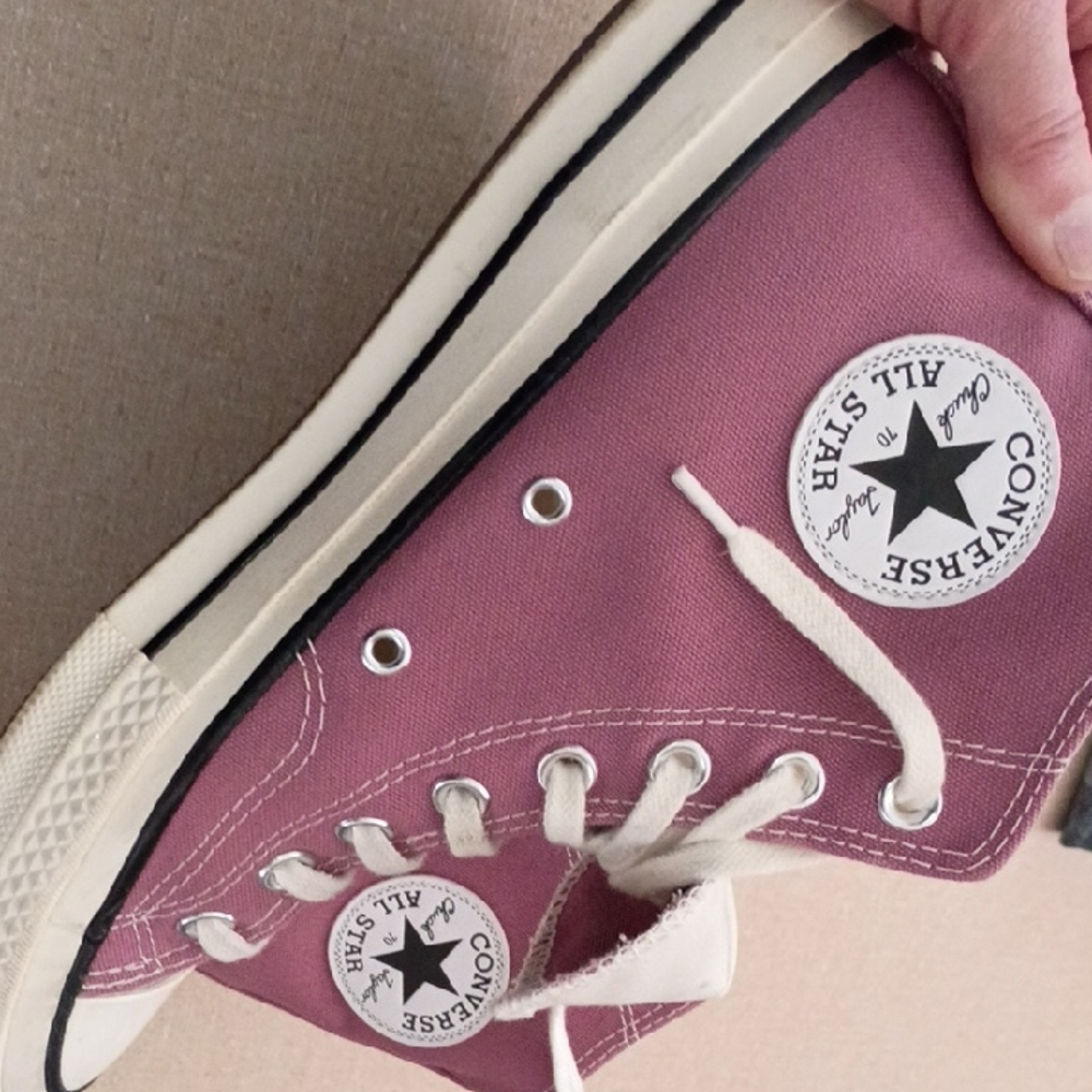 Converse Women's Mauve High-Top Sneakers